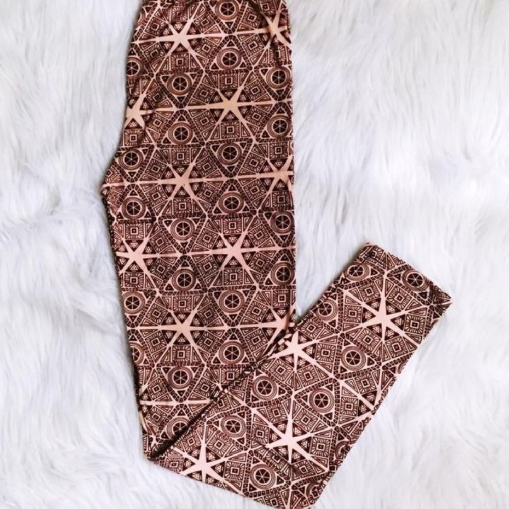 Burnt Sienna Agnes Dora Leggings Size S/M